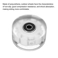 thumbnail image 4 of Uxcell 32 x 58mm Roller Skate Wheels with Bearings Light Up Wheel Quad Skate Replacement, Green Red Blue 8 Pack, 4 of 7