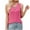 Pink, variant on Besolor Tank Tops for Women Trendy Keyhole Neck Knit Sleeveless Blouses Summer Casual Basic Tee Shirts