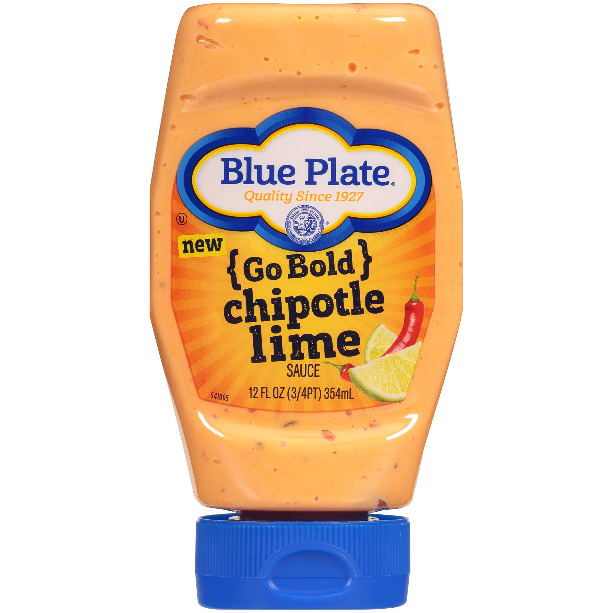 Blue Plate {Go Bold} Chipotle Lime Sauce, 12 Ounce Squeeze