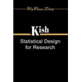 thumbnail image 1 of Conception Statistiques pour la Recherche (Wiley Classics Library), 1 of 1