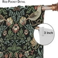 thumbnail image 6 of William Morris Curtains, Botanical Art Windows Curtains Floral Patterns Vintage Floral Patterns Window Treatments for Living Room Bedroom,Boho Chic Herbs Plant Print Drapes,42x54 Inch, 6 of 6