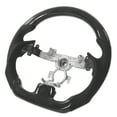 thumbnail image 4 of Flat Bottom Steering Wheel,Carbon Fiber Steering Wheel Antislip Steering Wheel D Type Steering Wheel Highly Versatile, 4 of 14