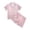 kids sleepwear - Pink, variant on REDARER Girls Leopard Print Satin PJs Lapel Short Sleeve Button Top Matching Elastic Shorts Soft Silky Summer Kids Sleepwear Outfit Set,13-14 Years
