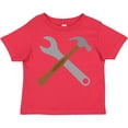 thumbnail image 3 of Inktastic Future Carpenter Tools Hammer Wrench Boys Toddler T-Shirt, 3 of 5