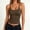 Coffee, variant on Womens Tank Tops With Built In Bras Ice Nylon Adjustable Strap Built In Bra Layering Camisole Tank Tops for Women Black 3XL