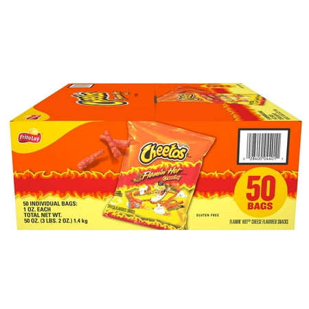 Cheetos Crunchy, Flamin' Hot, 1 oz, 50-count