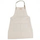 thumbnail image 4 of Delantal de cocina de jardín de moda de estilo nórdico, delantal de trabajo para camareras de restaurante, uniforme Beige, 4 of 8