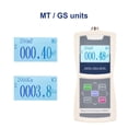 thumbnail image 4 of TFixol Digital Tesla Meter Gaussmeter Auto Range 200mT/ 2000mT High Accuracy Sensitive Surface Magnetic Field Tester with Standard Radial Hall Probe Plastic Box, 4 of 7