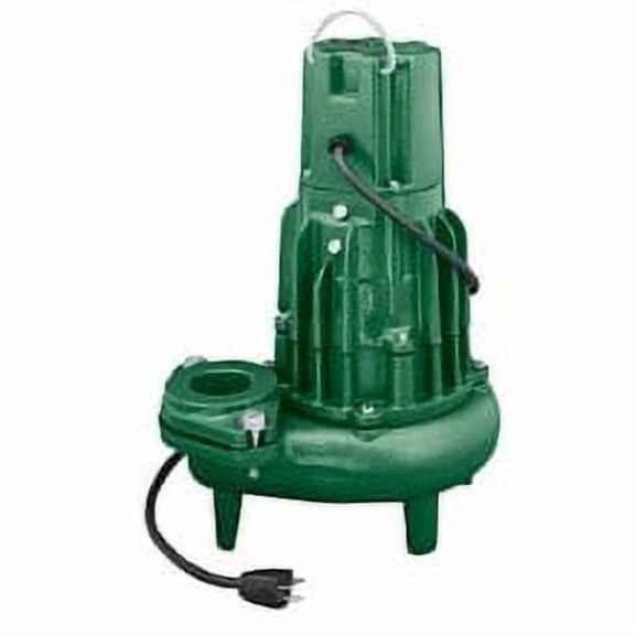 Zoeller 292-0014, Model BN292, Waste-Mate 290 Series, High Head Sewage Pump, 1/2 HP, 115 Volts, 1 Phase, 140 GPM Max