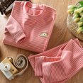 thumbnail image 6 of Beautyzll Kids Toddler Girls Thermal Underwear Set Baby Boys Ultra Soft Thick Base Layer Newborn Long Johns Sets 6M-15T, 6 of 7