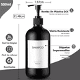 thumbnail image 2 of Dispensador Jabonera De Baño Líquido 3 Pzs Despachador Jabon Xtellar Negro, 2 of 3
