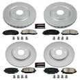 thumbnail image 2 of PowerStop Front and Rear Geomet Coated Brake Rotor and Pad Kit Fits: CHRYSLER DODGE VOLKSWAGEN Select Models CRK5960, 2 of 5