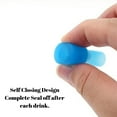 thumbnail image 2 of Bite Valve Replacement Mouthpiece for Hydration Pack Bladder, 90 Degree Shutoff Valve and 4 Mouth Pieces Compatible w/Water Backpack, Fit for Most Brands, 2 of 5
