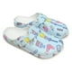 thumbnail image 4 of Zapatillas de enfermería antideslizantes estampadas para exteriores, cocina, médico, sandalias, zuecos de enfermera Azul 39 Amarillo 39, 4 of 9