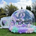 thumbnail image 4 of Relunch 10FT Commercial TPU Inflatable Balloon House with Blower& Pump for Kids Backyard Birthday Wedding Party, 4 of 9