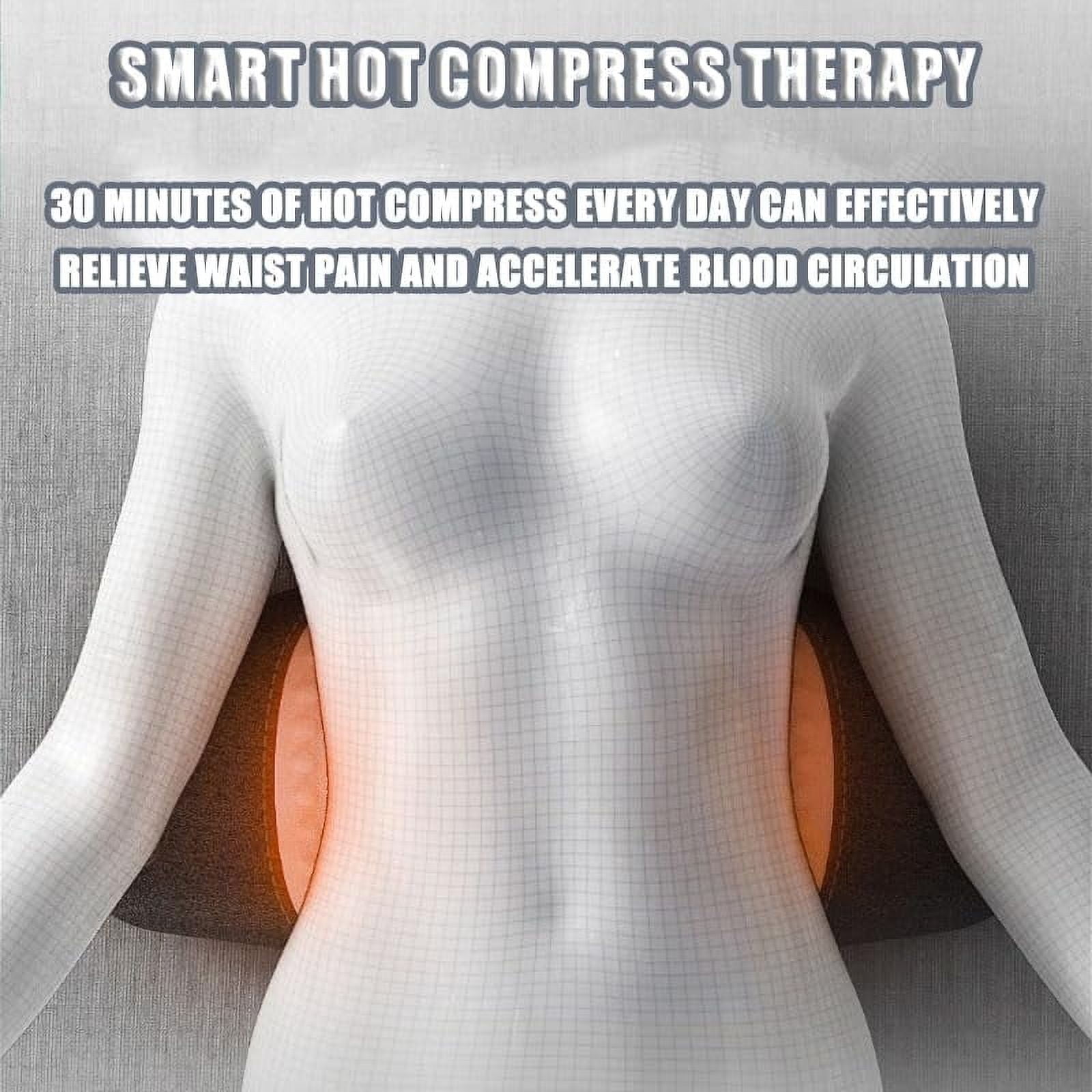 3 in 1 Back Massager, 2026 Upgraded Soothe 3 in 1 Back Massager,Mysoothelab Soothe 3 in 1 Back Massager for Neck, Shoulder and Back, Bring a New Comfortable Experience (Gray)
