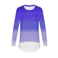 thumbnail image 4 of LIaqionyy Girls Tunic Tops Crew Neck Casual Loose Soft Pullover Long Sleeve Blouse T Shirt Tee Fall Winter Clothes, 4 of 6