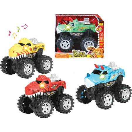 Friction Dino Truck With Light & Sound 8