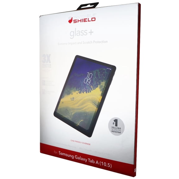 Invisibleshield-Glass Plus-Samsung-Galaxy Tab A 10.5-Case Friendly Screen-Fg