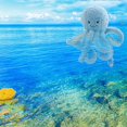 thumbnail image 5 of Pulpo de peluche, lindo pulpo de peluche, animal lavable, juguete de expresión para niños y niñas (azul) 18 cm, 11 Afortunado Sencillez, 5 of 5