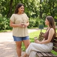 thumbnail image 3 of Agnes Orinda Women's Plus Size Tops Chiffon Swiss Dots Short Sleeves Lace Crochet Pleated Blouse 2X Dark Apricot, 3 of 8