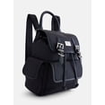 thumbnail image 2 of Madden NYC Women's Buckle Flap Backpack, Black, 2 of 5