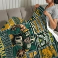 thumbnail image 5 of Football Blanket Gifts for Men Women,Football Fans Flannel Blanket,Football Team Fan Gifts Ideas for Men Women Boys Kids Throw Blanket 60"X50", 5 of 5
