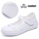 thumbnail image 5 of Damas para Mujeres Slip On Lolita Zapatos Avencables Enfermera Mary Jane (37 3) Blanco, 5 of 9