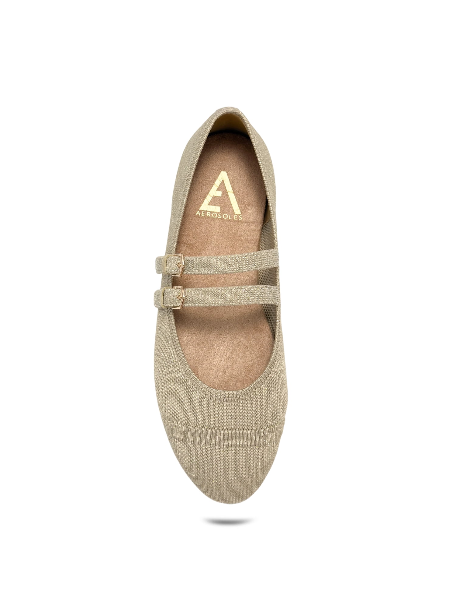 Aerosoles Women's Britt Knit Comfort Mary Jane Flat