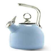 Chantal Tea Kettle Classic Harmonica Whistling Teakettle, 1.8 quart, Marigold