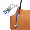 thumbnail image 4 of Uxcell Spiral Retractable Spring Coil Keychain Stretch Cord Key Ring for Keys Wallet Cellphone Blue, 4 of 5