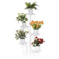 thumbnail image 5 of 4-Tier/5-Tier Plant Stand Plant Shelf ,Multiple Flowers Pot Holder Display Shelf Home Garden Ornaments Indoor Outdoor Patio Corner Balcony Home Decor, 5 of 8