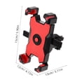 thumbnail image 2 of KAKOWELY Soporte Universal Para Teléfono De Bici Y Motocicleta En Color Rojo Con Ángulo Ajustable Sin Herramientas, 2 of 7