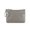Gray, variant on Small Leather Coin Purse Change Pouch for Women Men Kids with Zip Key Ring