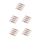 thumbnail image 3 of Advancent 4 Pieces Brass Neck Wedges Metal Shims Instrument Gasket Heightening Replacement Accessories Connection 0.2mm 0.5mm Adjust Parts Type2 NO2 Advancent CBP470908, 3 of 6