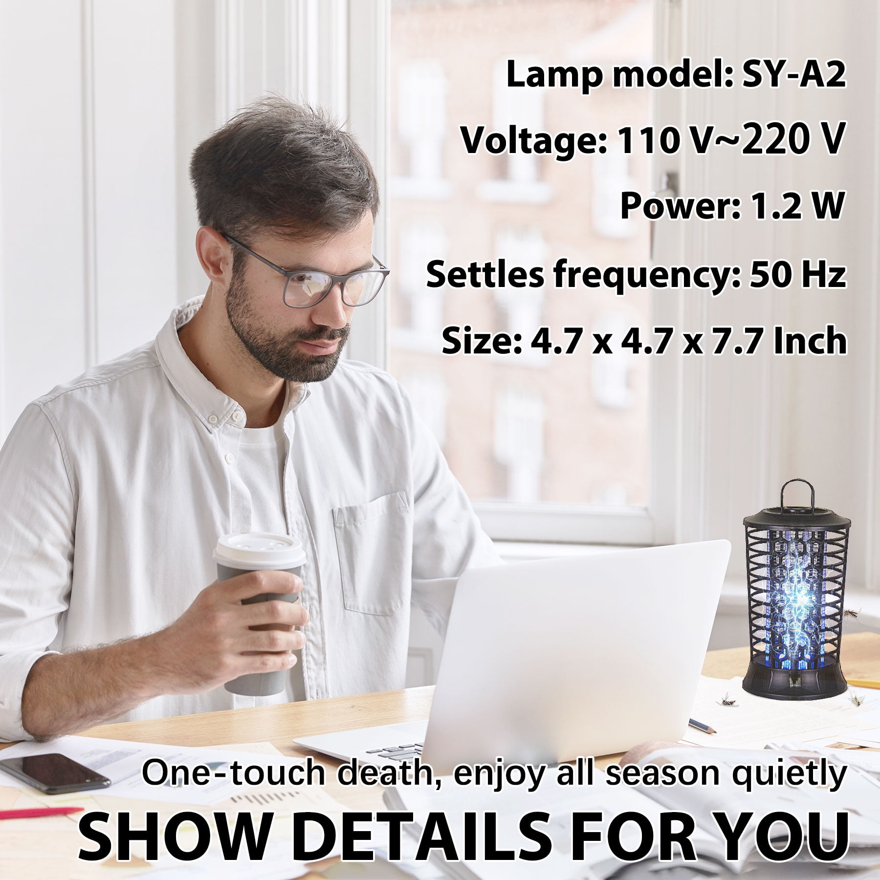 Whiteleopard Electric Bug Zapper Indoor