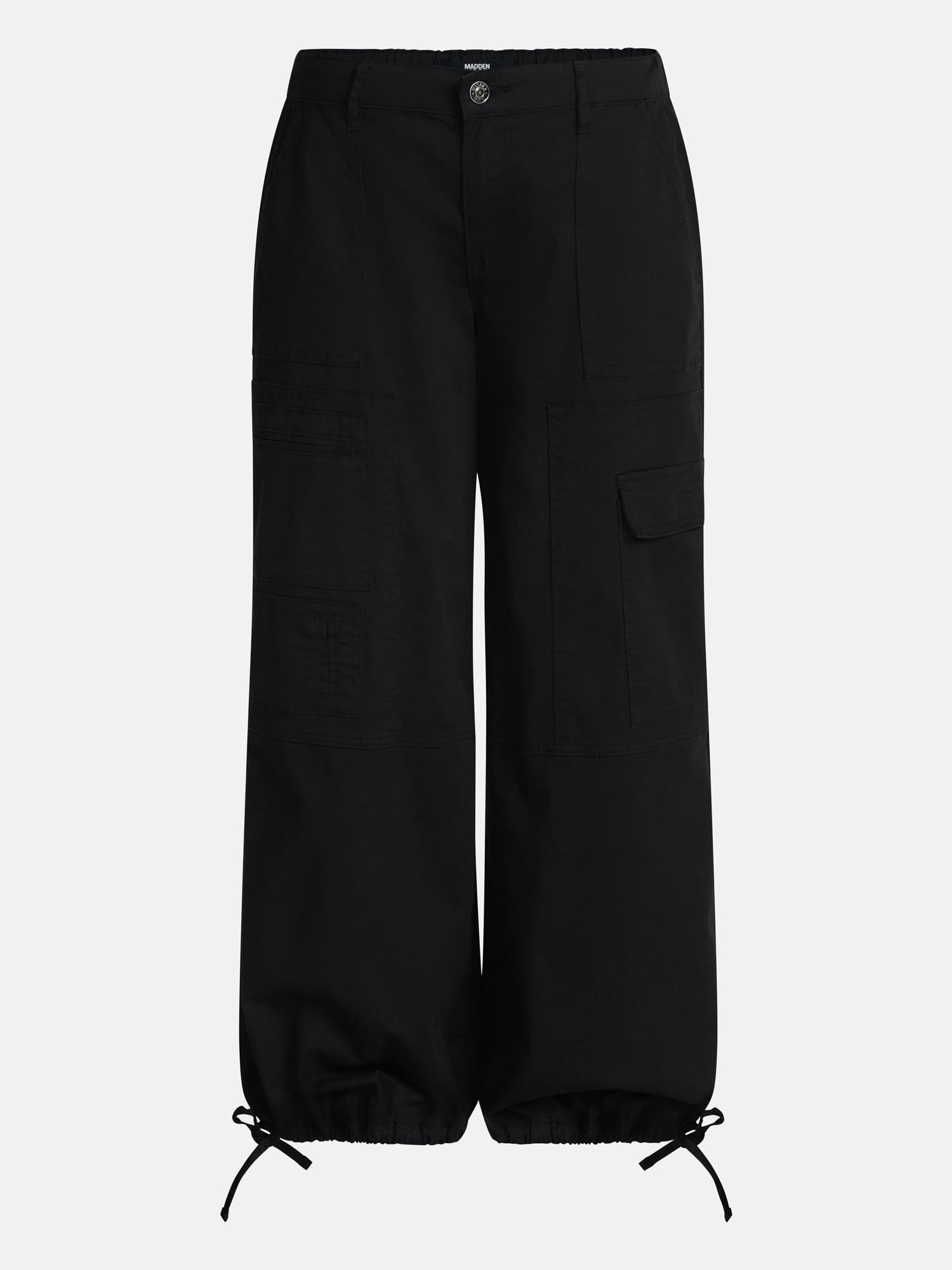 Madden NYC Women's Poplin Cargo Pants, Sizes XXS-XXL
