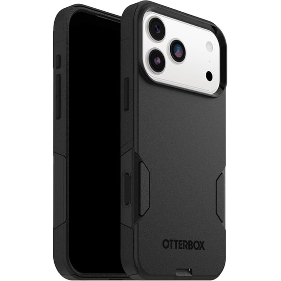 Restored OtterBox COMMUTER SERIES Magsafe Camera Control Case for iPhone 17 Pro Max - Black (Refurbished)