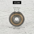 thumbnail image 5 of 2 Pcs Tile Wheel Cutter Tile Cutter Replacement Scoring Wheel with Bolt and Lock Nut for Manual Tile Cutting Machine, 5 of 5