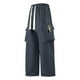 thumbnail image 2 of Ceisia Men's Gift Wide-Leg Capri Pants with Color-Block Cargo Pockets & Long Drawstrings - Street Style Casual Multi-Color, 2 of 8