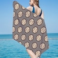 thumbnail image 2 of PHIGZNT Thin Turkish Beach Towel Quick Dry Absorbent Cotton Lightweight Bath Pool Towels Extra Large Oversized Sand Free Towel Beach Stuff Cloud Adults Gift, 2 of 4