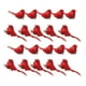 thumbnail image 1 of Adornos artificiales de pájaros rojos para , con clip decorativo, ilustraciones de simulación de pájaros, decoraciones para ramas, coronas de, 1 of 9