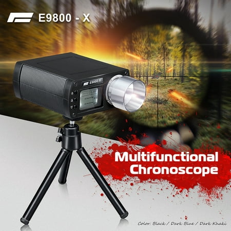 E9800-X FPS ABS Measure Chronograph Speed Tester High Precision For BB Airsoft (Best Air Gun Chronograph)