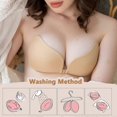 thumbnail image 3 of Soutien-gorge Rehausseur Sans Dos pour Femmes, Soutien-Gorge à Coller Réutilisable Sans Bretelles, Soutien-Gorge Invisible Confortable et Cache-Tétons, 3 of 4