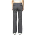 thumbnail image 3 of KHAKI & BLUE Women's Work Pants – Low Rise Flared Leg Bootcut Casual Trousers with Pockets, 3 of 7
