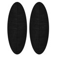 thumbnail image 4 of Mainstays Solid Texture Decorative Square Throw Pillow, 18" x 18", Black, 2 Pack, 4 of 4