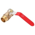 thumbnail image 1 of Air Compressor Ball Valve,Ball Valve 1/2 Inner Brass Ball Valve Ball Valve Eco-Friendly Materials, 1 of 14