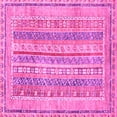 thumbnail image 1 of Ahgly Company Indoor Square Abstract Pink Modern Area Rugs, 5' Square, 1 of 4