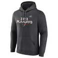 thumbnail image 2 of Men's Fanatics  Heather Charcoal Houston Texans 2023 NFL Playoffs Fleece Pullover Hoodie, 2 of 3