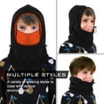 thumbnail image 6 of Winter Neck Warmer Hat Warmer Face Cover Windproof Balaclavas forChildren,iClover Cold Weather Face Mask Motorcycle Neck Warmer for Cycling Outdoors Sports Unisex, 6 of 8